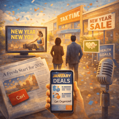 January’s “Quiet Season” Is When Smart Local Advertisers Get Loud